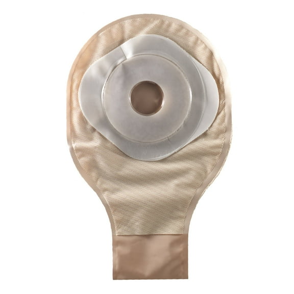 ActiveLife® One-Piece Drainable Opaque Colostomy Pouch, 10 Inch Length, 3/4 Inch Stoma