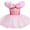 Off-shoulder pink, variant on WIBACKER Girls Ballet Tutu Dress 2-8Y, Shiny Princess Tulle Leotard Ballerina Dance Costume Halloween Christmas 1Piece