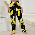 thumbnail image 3 of Banana Winter Female Pants Flannel High Waist Women Pants Lady Warm Straight Leg Plush Trousers, 3 of 7