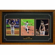 Mlb 15x35 Triple Autographed Frame - Mad