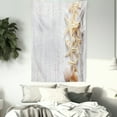 thumbnail image 3 of Seashells Tapestry, Seashells and Starfish with Navy Rope in Vertical Direction Wood Surface Ocean Beach, Wall Hanging for Bedroom Living Room Dorm Decor, 40W X 60L Inches, Ivory, by Ambesonne, 3 of 5