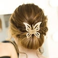thumbnail image 4 of Ashosteey Butterfly Hair Clip,Cute Non-Slip Clamps with Strong Grip for Women and Girls, Small Hair Clips for Women, Girls, and Old Ladies, Ideal Gift, Y2K Hair Accessories, Neutral Colors, 4 of 4