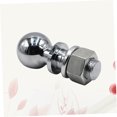 thumbnail image 3 of WHAMVOX 1Set Tow Ball Towing Accessories Metal Silver for Trailer Users, 3 of 8