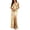 Beige#Satin Mermaid Evening Gown, variant on Satin Prom Dress for Women Long Mermaid Evening Gown Sleeveless Ruched Bodycon Dress High Slit Formal Cocktail Maxi Dress Gold,XL