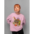 thumbnail image 2 of Iconic Beach Club Trendy Graphic Women's Sweatshirt, 2 of 4