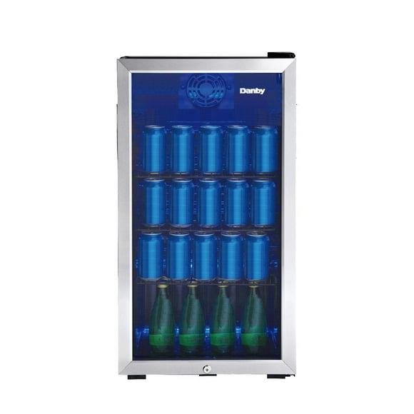 Danby 3.1 Cubic Foot - 117 Can Freestanding Beverage Refrigerator / Mini Refrigerator For Bar