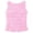 Pink, variant on EYNMVR Women's Summer Sleeveless Shirred Crop Tank Top Crew Neck Smocked Ruffle Hem Shirt Top