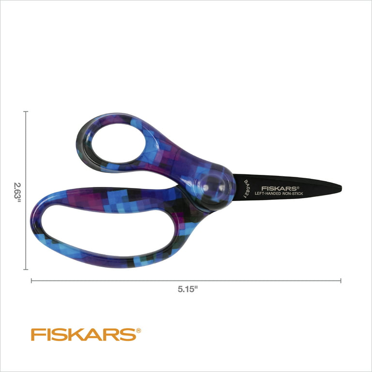 Fiskars Red Handle Lefty Scissors 8 Inches True Left Handed Blades 