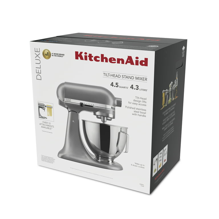 KitchenAid Deluxe 4.5 Quart Tilt-Head Stand Mixer, Ksm97