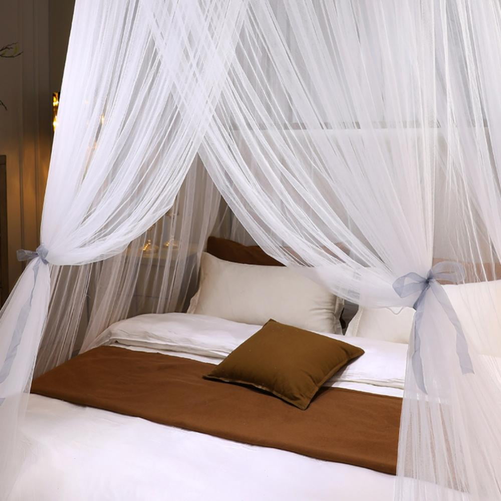 BOLLSLEY Elegant Ultra Large Mosquito Net White Bed Canopy
