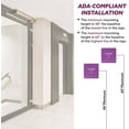 thumbnail image 4 of ADA CENTRAL SIGNS - 6" X6" Floor 3 Sign - ADA Compliant Tactile Graphics Grade 2 Braille Text Acrylic Wall Signs - Directional Assistance, Floor Number Safety for Office, school Hospital, Apartment, 4 of 7