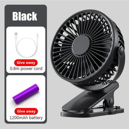 

USB Mini Handheld Clip Fan Convenient And Ultra-quiet Electric Fan High Quality Portable Student Cute Small Cooling Ventilador