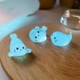 thumbnail image 3 of 40Pcs Glow in Dark Seal Figurines Set, Mini Luminous Resin Sea Creature Toys for Aquarium Decor, Fairy Garden, Terrarium DIY Projects, Ocean Theme Party Favors with Box, 3 of 7