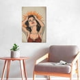 thumbnail image 6 of 16x24 inch Oil Painting&nbsp;Wall Art A Shocked Woman,Indoor Bedroom,Lounge,Bathroom Wall Art Decor Poster Prints,Funny Shocked Woman Modern Style Paintings Canvas,Gift For Woman,Woman Cave,Tavern, 6 of 6