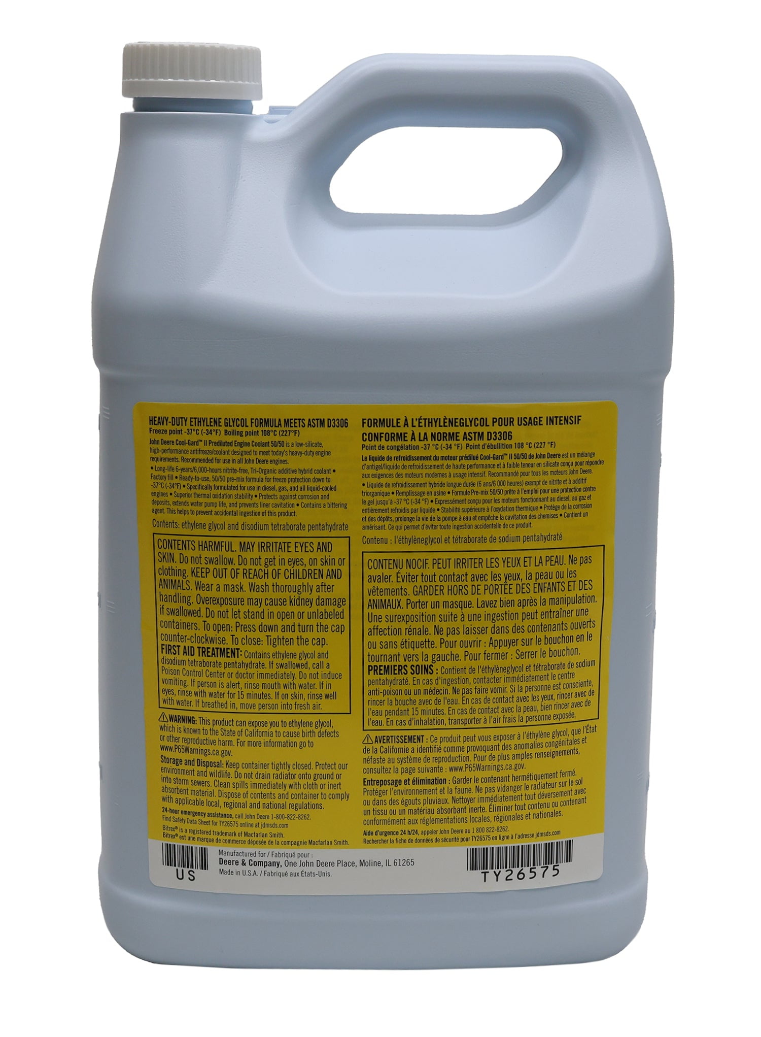 John Deere Heavy-Duty Original Equipment Cool-Gard ll Pre-Mix, 3.78 L