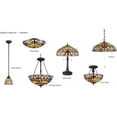 thumbnail image 2 of Fine Art Lighting Semi-Flush Mount Tiffany Ceiling Lamp Design Collection-Valentino, 2 of 2