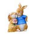 thumbnail image 1 of Estatuas Paisajismo Accesorios de adorno de resina Retro Pareja Animales Estatuas de animales para jardín al aire libre (C) Ehuebsd Libre de BPA, 1 of 8