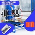 thumbnail image 2 of 16 piezas de clips para cama de impresora 3D, abrazadera para cama caliente, plataforma de vidrio, fijación y nivelación de silicona para cama sólida., 2 of 5