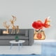 thumbnail image 2 of Estatua de escultura de ciervo,Estatua de ciervo,adorno de mesa,decoración del hogar,Colecciones de decoración de figuras de pareja de renos enamorados,Estatua decorativa,Estatua de pez del, 2 of 8
