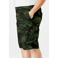 thumbnail image 3 of KingSize Men's Big & Tall 10" Side Elastic Canyon Cargo Shorts, 3 of 4