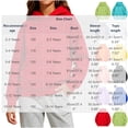 thumbnail image 3 of AherBiu Toddler Kids Teen Girls Sweatshirt Hooded Neck Athletic Fall Casual Loose Long Sleeve Tops Pullover, 3 of 9