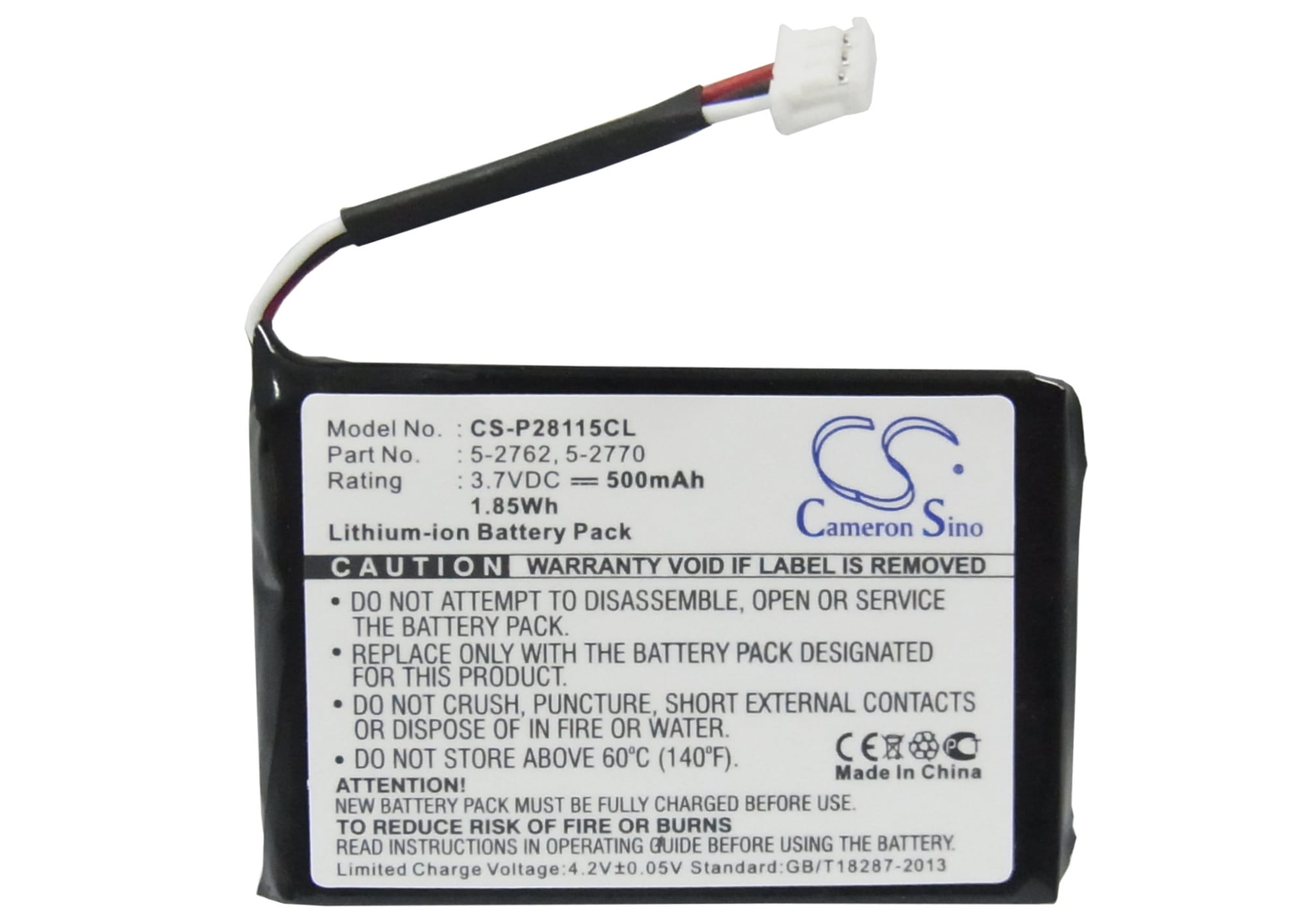 Replacement Battery For ALCATEL 3.7v 500mAh/1.85Wh Cordless Phone
