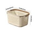 thumbnail image 3 of Gnmfd Household Laundry Basket Dirty Clothes Organizer with Handles, Large Capacity Portable Storage Bin for Bedroom, Bathroom, Shower, Closet, Home Organization and Laundry Essentials, 3 of 8