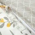 thumbnail image 5 of Lush Decor Aprile Duvet Cover Yellow/Gray Full/Queen, 5 of 10