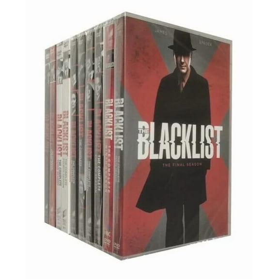 The Blacklist: The Complete TV Series Season 1-10 (DVD 50-Disc Box Set)