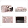 thumbnail image 2 of Funda de cámara SZHSYJY para Canon PowerShot SX740/ SX730 Rosa, 2 of 7