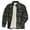 Olive Plaid, variant on Men's Sherpa-Lined Fleece Shirt Jacket - GREY - M