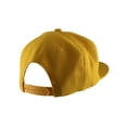 thumbnail image 4 of Top Headwear Flat Bill Adjustable Snapback Cap - Yellow, 4 of 4