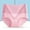 Pink, variant on Shapewear For Women Tummy Control 1 Briefs Comfortable Cotton High Waist Plus Size Underwear Sexy Panties on Clearance