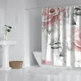 thumbnail image 3 of Waterproof Pioneer Shower Curtain 84x72 Inch Polyester Unique Colorful Floral Shower Curtain for Bathroom Hotel Home Decor with 12 Plastic Hooks, 3 of 5