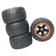 thumbnail image 4 of 4 neumáticos para coche RC 1/16 1/12 1/14, repuestos para vehículos de escalada y camiones naranja negro, 4 of 9
