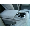 thumbnail image 3 of F369 2004-2008 Ford F150 XLT Super Cab Front 40/20/40 Split Seat With Adjustable Headrests and Opening Center Console Two Tone in Dark Gray Velour and Black Twill, 3 of 3