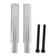 thumbnail image 1 of 2 soportes de montaje para faros delanteros de motocicleta fijos para Rninet Pure Plata, 1 of 7