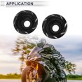 thumbnail image 3 of 12mm Motorcycle Slider Frame Aluminum Alloy Wheel Fairing Protection Crash Pad Protector Guard 55mm 23mm Black 2 Pcs, 3 of 7