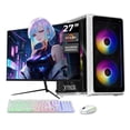 thumbnail image 1 of Computadora Escritorio Completa Xtreme PC Gaming Intel Core i7 12700 16GB SSD 500GB Monitor 27 WIFI White juegos casuales, trabajo y estudio, 1 of 6
