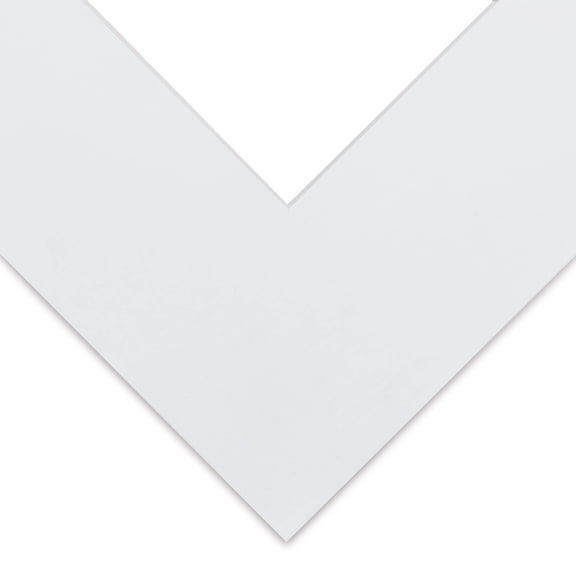 Blick Pre-Cut Mat - Manor White, 10" x 10" (3-3/4" x 3-3/4" Opening)
