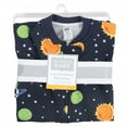 thumbnail image 2 of Hudson Baby Infant Boy Premium Quilted Long Sleeve Sleeping Bag and Wearable Blanket, Solar System, 12-18 Months, 2 of 3