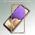 thumbnail image 2 of Galaxy A52 5G Case (Model SM-A526), Hard Plastic Clear Back Case, Durable Silicone Cover, Slim Thin Lightweight Protector, Shockproof Protective Case for Samsung Galaxy A52 5G 6.5 Inch (Rosegold), 2 of 6