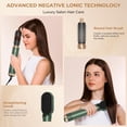 thumbnail image 4 of CNV Blow Dryer Brush 5 in 1, Negative Ion Hair Dryer Brush Set Upgrade Hot Air Brush Air Styler Curling Wrap Air Curler, Curling Iron Hair Styling Tools As A Gift for Straight/Curl/Drying/Smoothing, 4 of 17