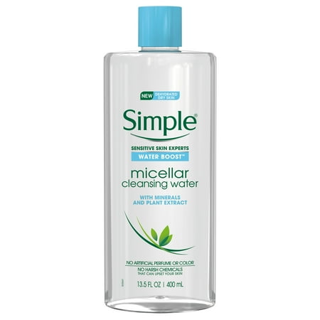 Simple Water Boost Micellar Cleansing Water Sensitive Skin 13.5