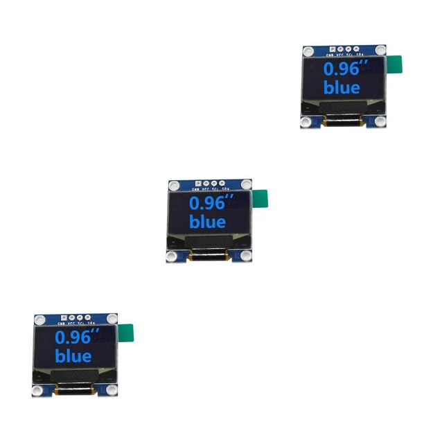 Seitruly Tablero OLED Tablero GND Módulos de pantalla de alta definición Ajuste de pantalla Pantallas de exhibición comerciales prácticas Pantalla LED Type1 NO1