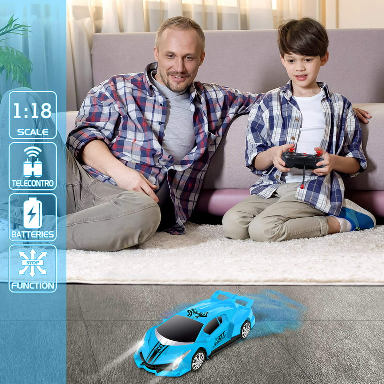 Remote Control Car, 2.4Ghz 1/18 Scale Model Racing Car Toys, RC Car for  Kids and Boys with Cool Led Lights, Hobby RC Cars Toys Birthday Gifts for  Age