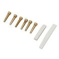 thumbnail image 4 of Bridge Pinswith Saddle Nut,Bridge Pins Saddle Nut Bone Saddle Nut Bridge Pins Guitar Bridge Saddle Nut Set Highly Recommended, 4 of 14