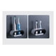 thumbnail image 3 of Matsuzay Montaje de almacenamiento Soporte de cepillo Gancho Gadget de cocina Soporte de pared Base eléctrica Ahorro de espacio Sin taladro Type2 NO2, 3 of 6