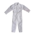 thumbnail image 3 of Figura de acción a escala 1/12, ropa, mono, atuendo informal, uniforme para hombre de 6 pulgadas Blanco, 3 of 9