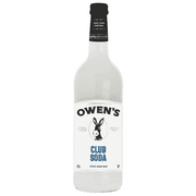 Owen’s Craft Mixers Club Soda HandA with Premium Ingredients Vegan & Gluten-Free Soda Mocktail and Cocktail Mixer